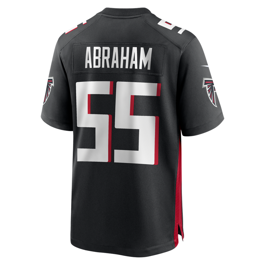 John Abraham Atlanta Falcons Black Game Retired Player Jersey