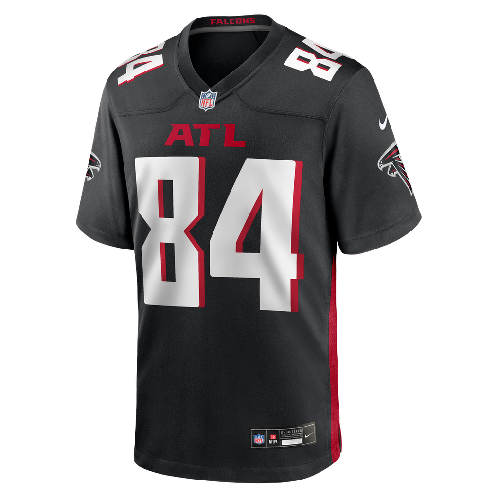 Alfred Jenkins Atlanta Falcons Black Game Retired Player Jersey