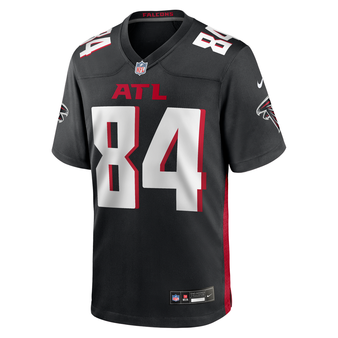 Alfred Jenkins Atlanta Falcons Black Game Retired Player Jersey