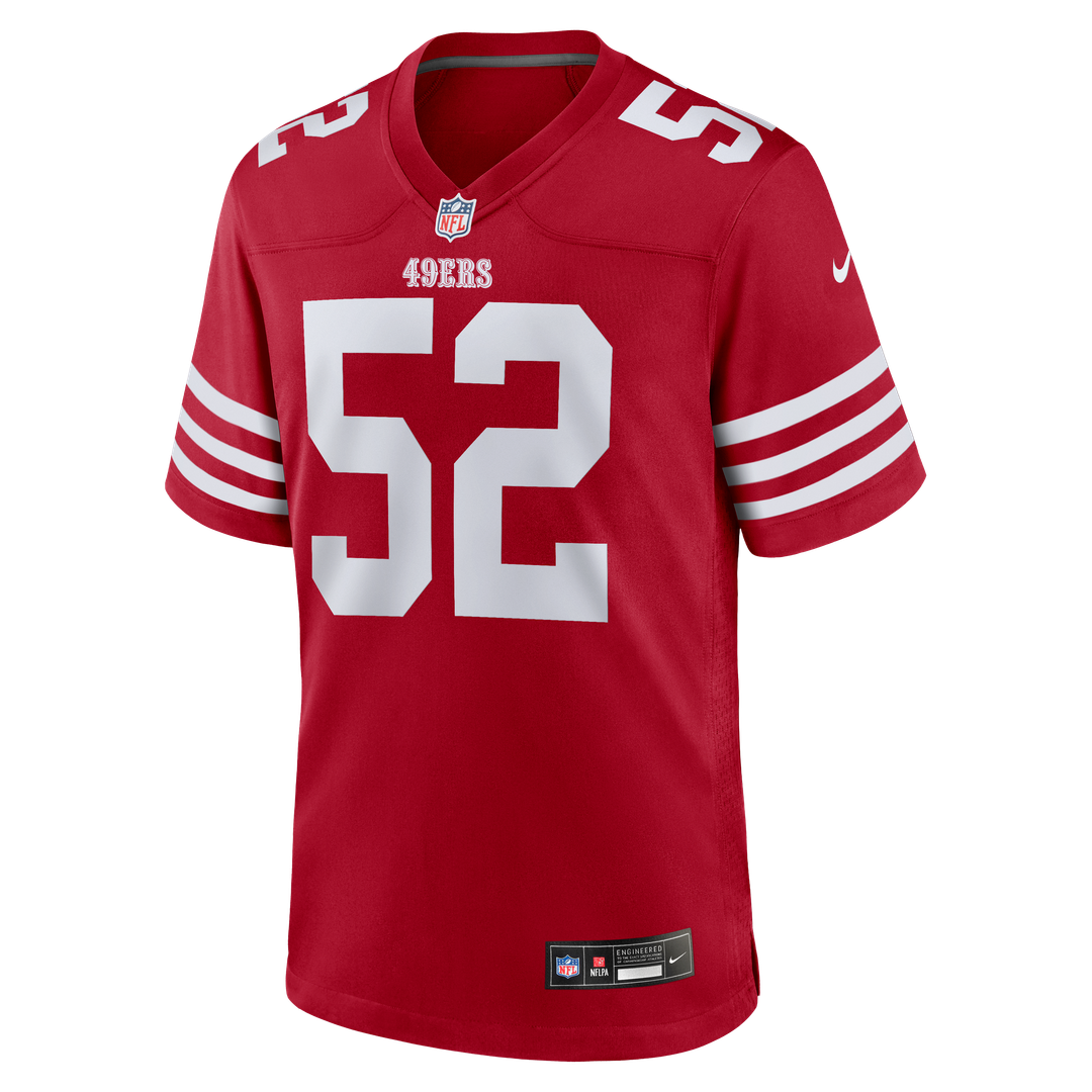Patrick Willis San Francisco 49ers Scarlet Retired Player Game Jersey