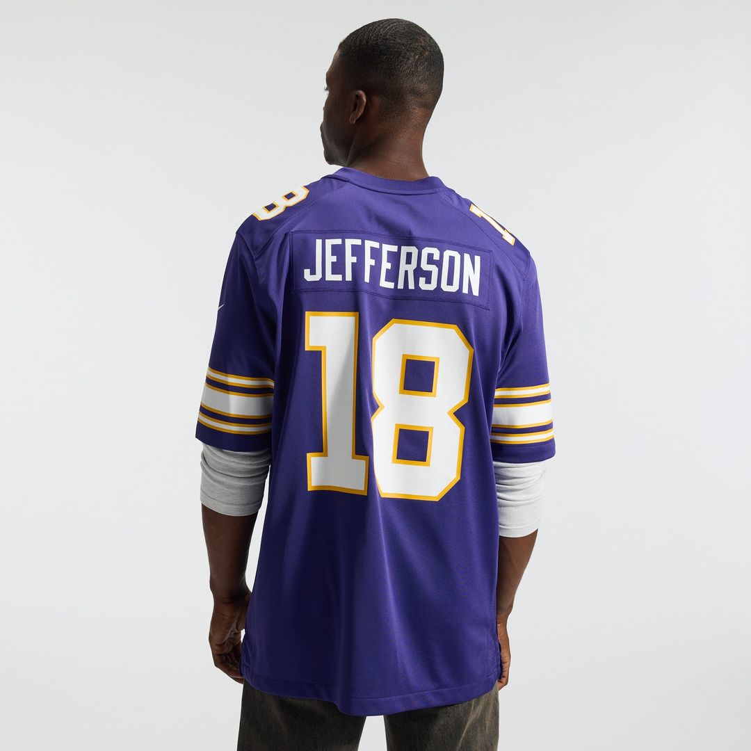 Justin Jefferson Minnesota Vikings Purple Classic Player Game Jersey