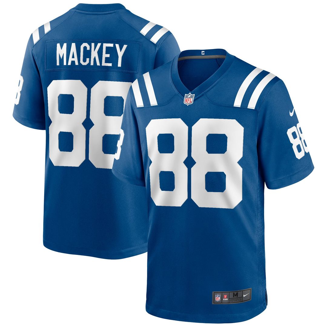 John Mackey Indianapolis Colts Royal Game Retired Player Jersey
