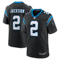 Mike Jackson Carolina Panthers Black Game Jersey