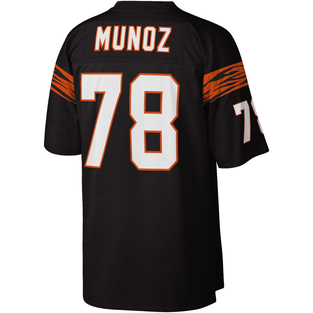 Anthony Muñoz Cincinnati Bengals Black Legacy Replica Jersey