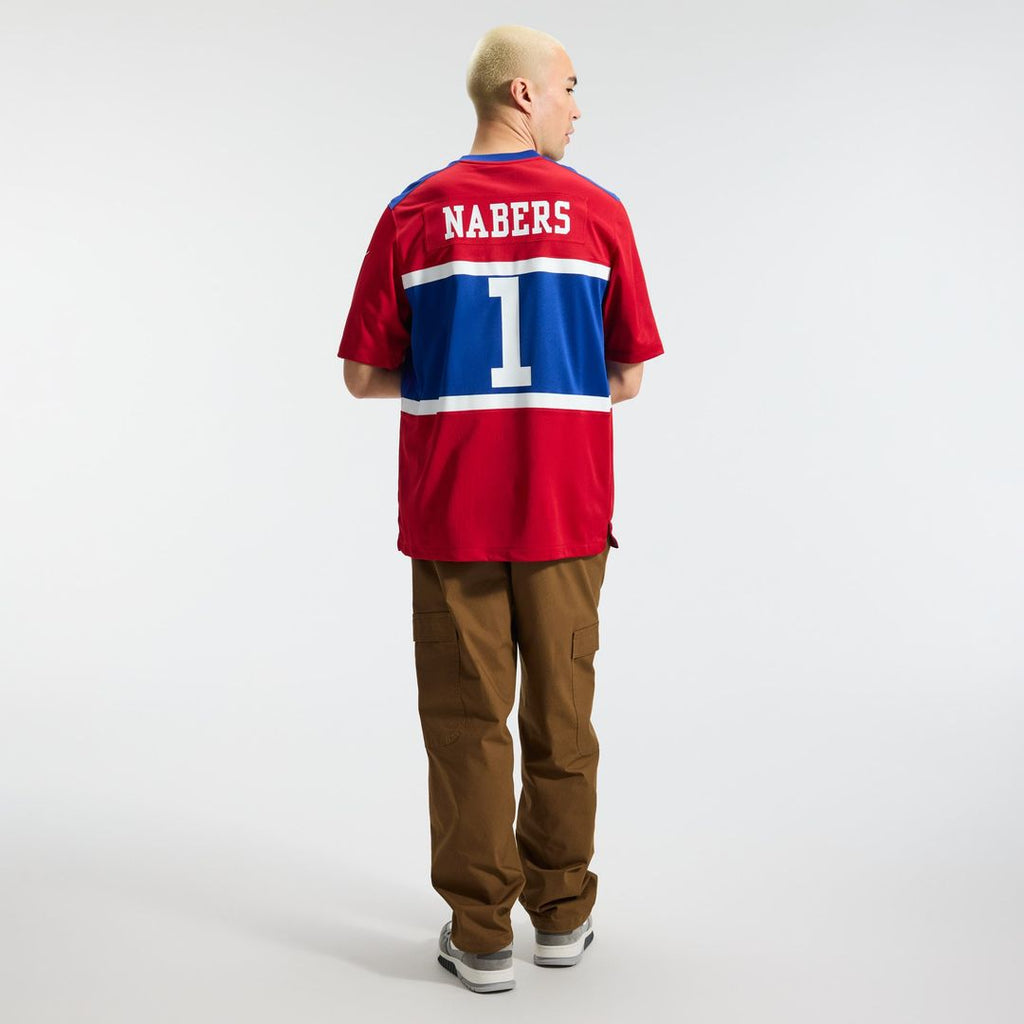 Malik Nabers New York Giants Century Red Alternate Game Jersey