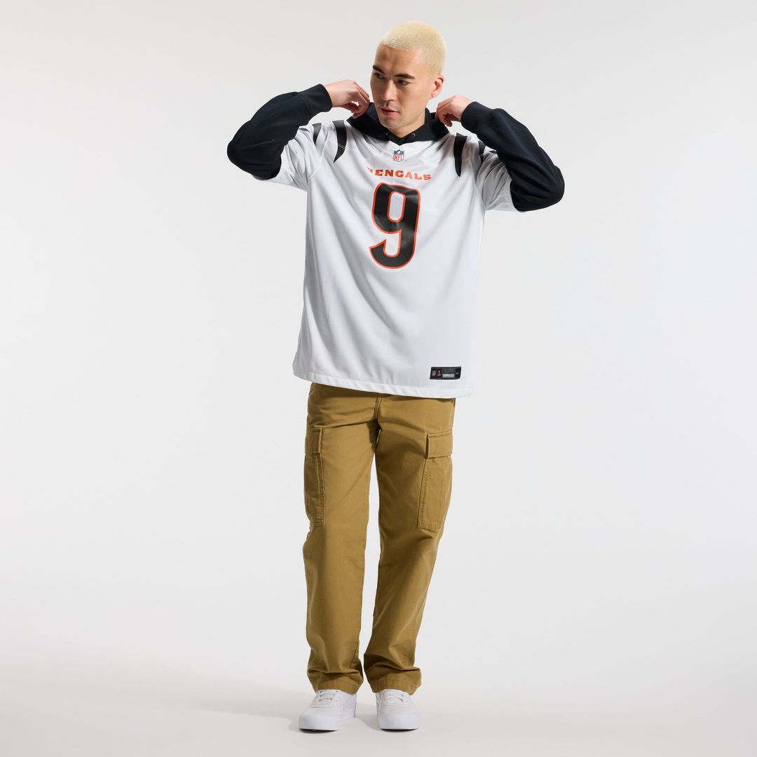 Joe Burrow Cincinnati Bengals White Game Jersey