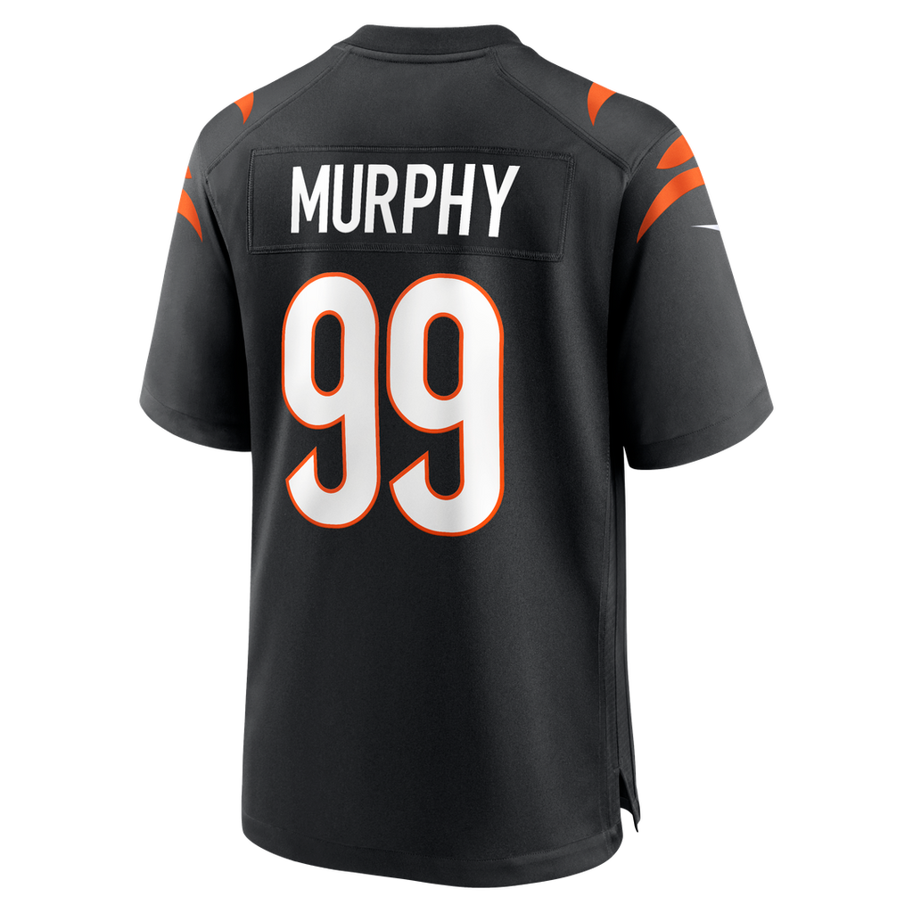 Myles Murphy Cincinnati Bengals Black Game Jersey