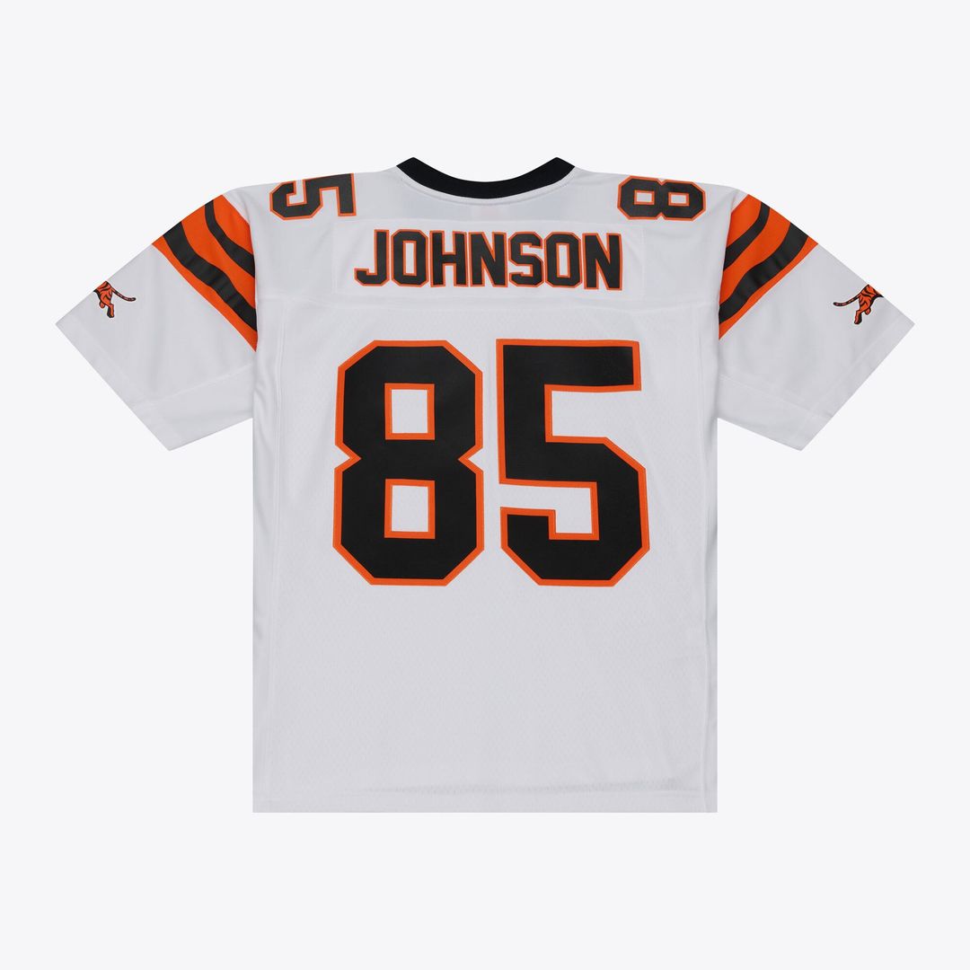 Chad Johnson Cincinnati Bengals White 2001 Legacy Replica Player Jersey