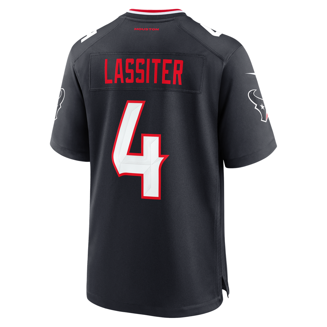 Kamari Lassiter Houston Texans Navy Team Game Jersey
