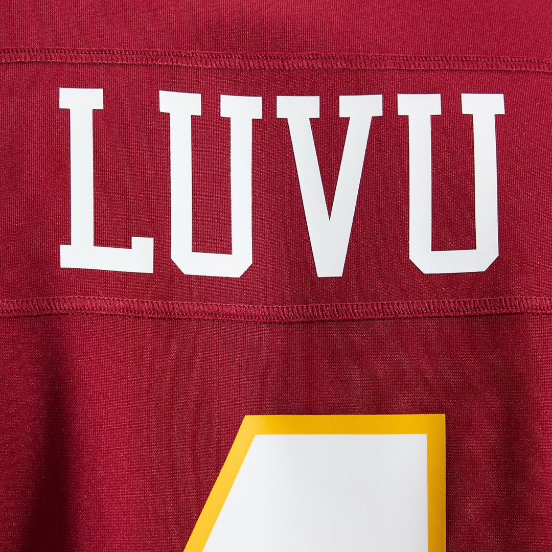 Frankie Luvu Washington Commanders Black Hail Raiser Alternate Game Jersey