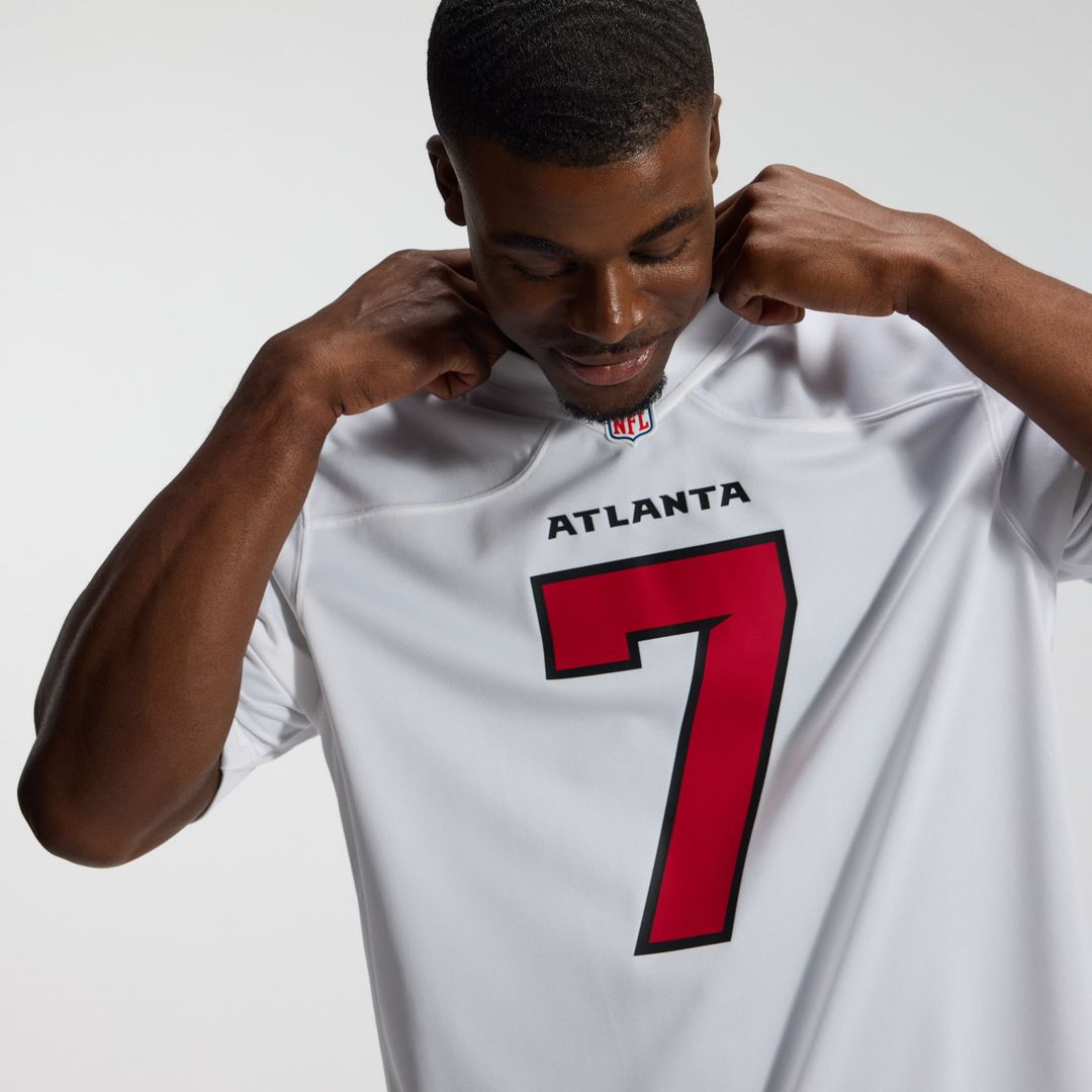 Bijan Robinson Atlanta Falcons White Game Jersey
