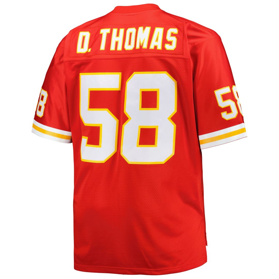 Derrick Thomas Kansas City Chiefs Red Big & Tall 1994 Retired Player Replica Jersey