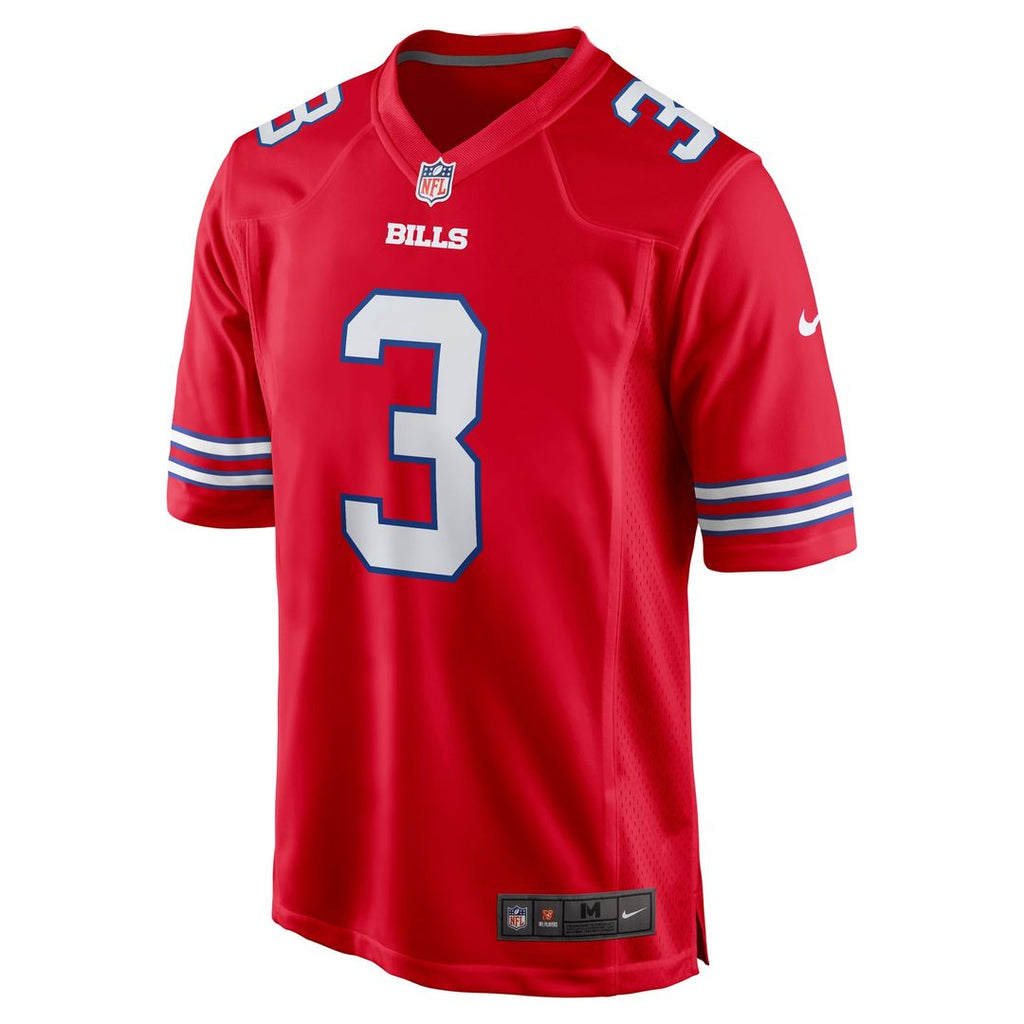 Damar Hamlin Buffalo Bills Red Alternate Game Jersey