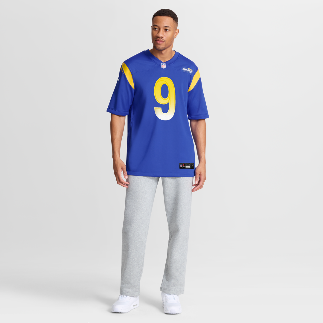 Matthew Stafford Los Angeles Rams Royal Player Game Jersey
