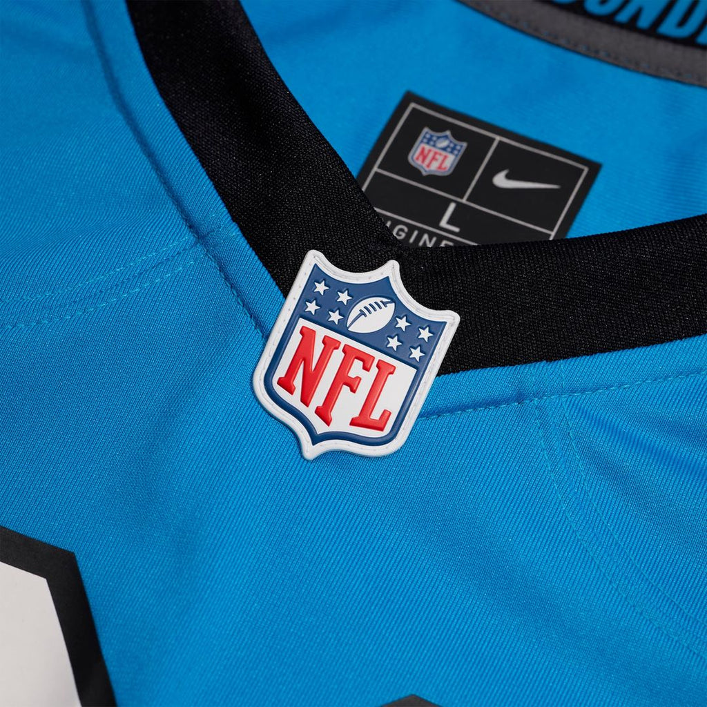 Chuba Hubbard Carolina Panthers Black Team Game Jersey