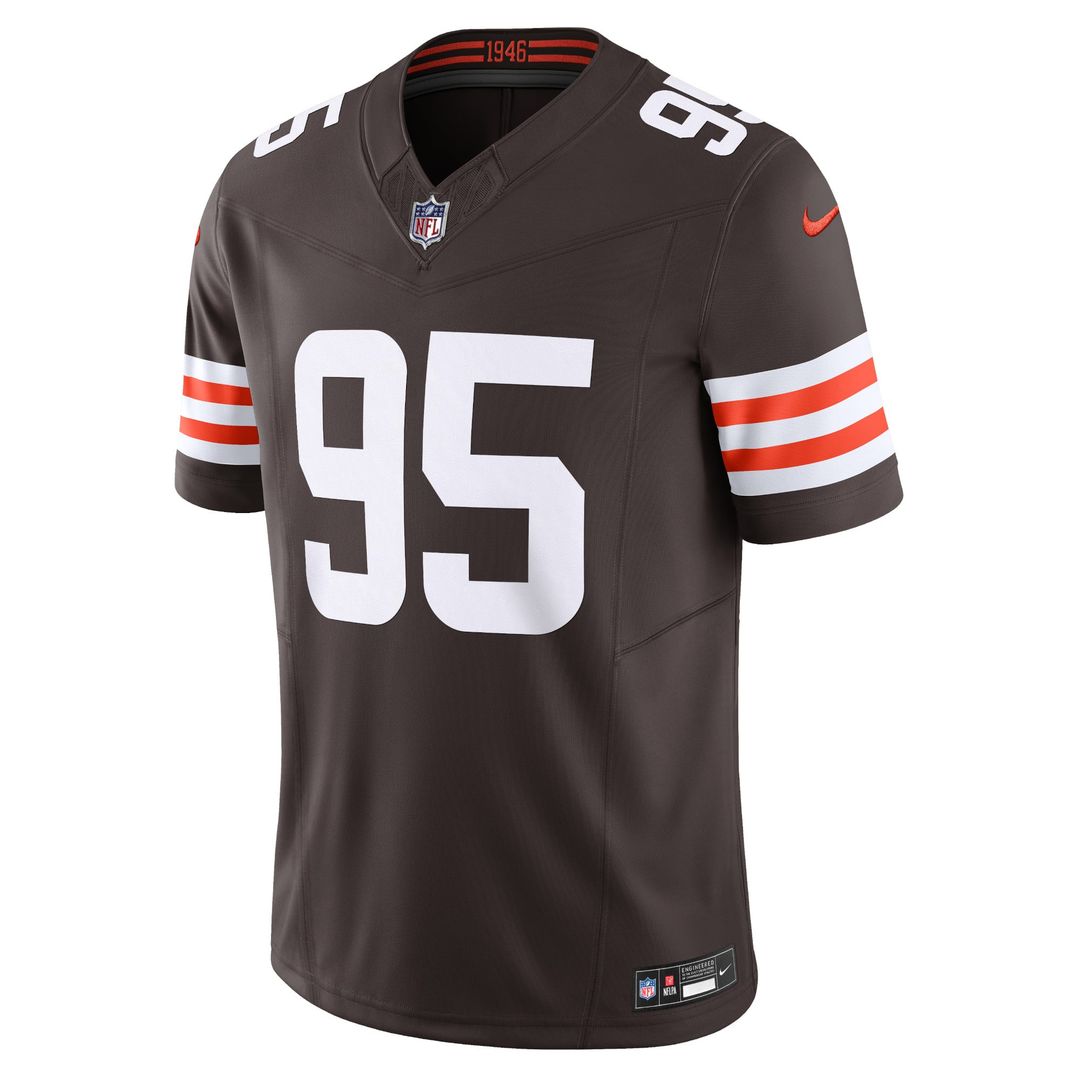 Myles Garrett Cleveland Browns Brown Vapor F.U.S.E. Limited Jersey
