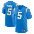 Trey Lance Los Angeles Chargers Powder Blue Team Game Jersey