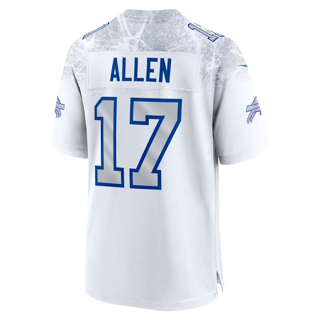 Josh Allen Buffalo Bills White Rivalries Collection Game Jersey