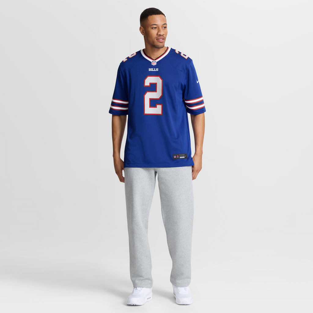 Tyler Bass Buffalo Bills Royal Game Player Jersey
