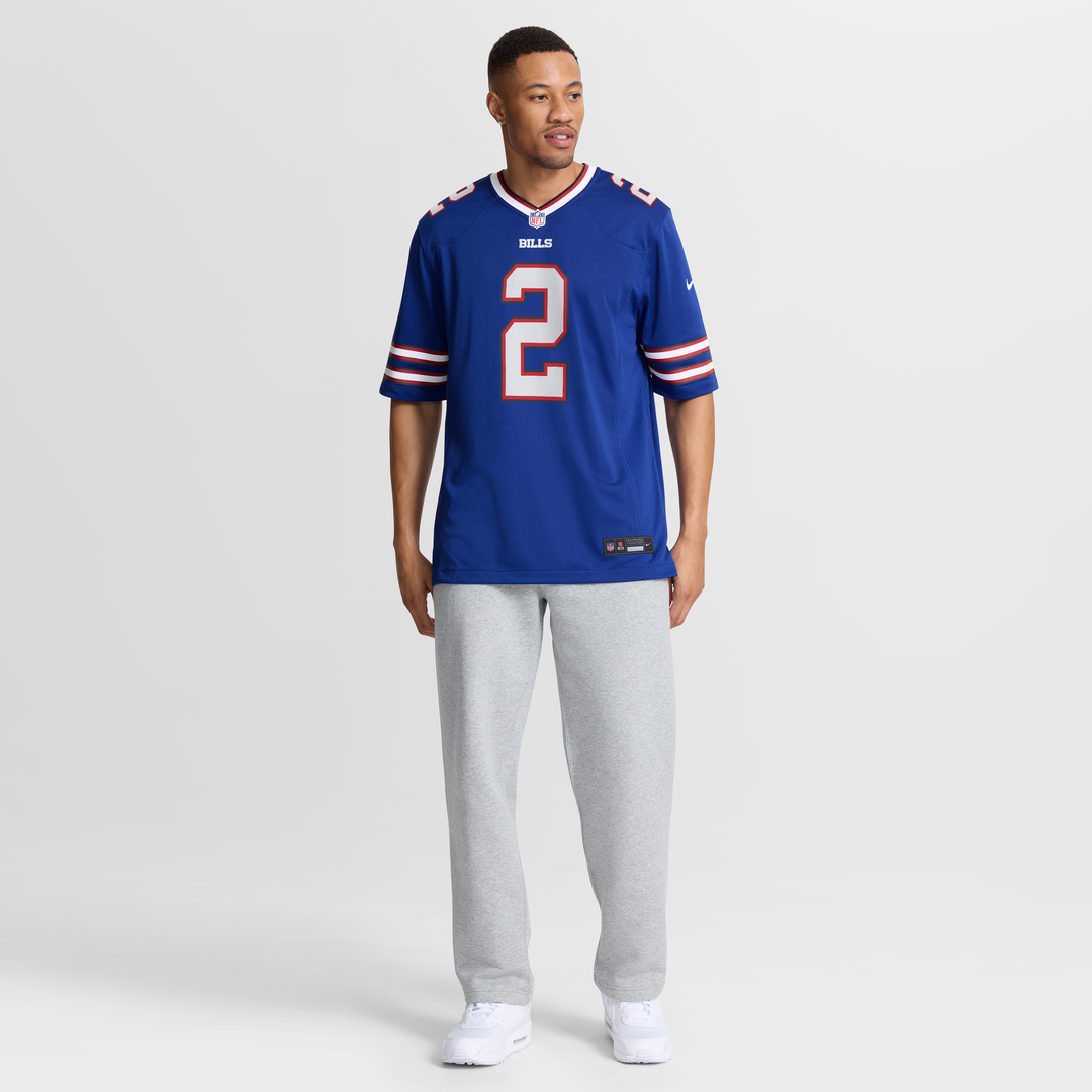 Tyler Bass Buffalo Bills Royal Game Player Jersey