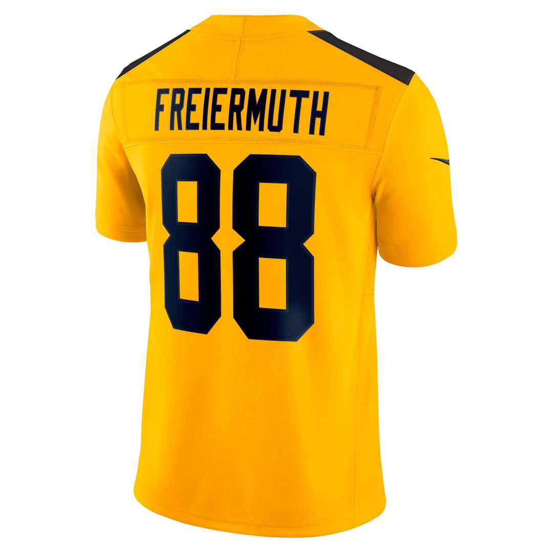Pat Freiermuth Pittsburgh Steelers Gold Alternate Vapor F.U.S.E. Limited Jersey