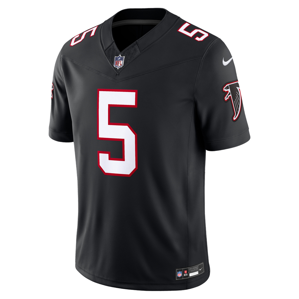 Drake London Atlanta Falcons Red Team Vapor F.U.S.E. Stitched Limited Jersey