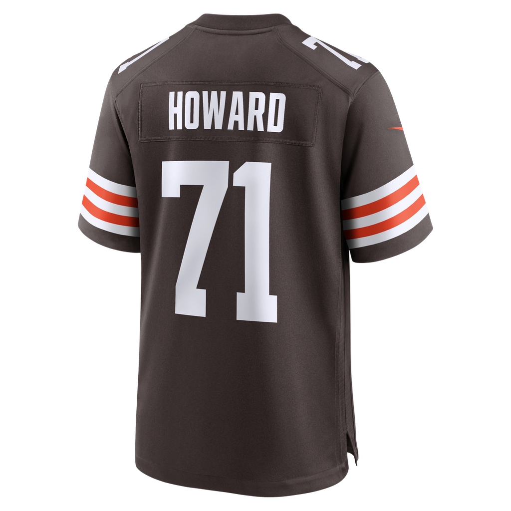 Tytus Howard Cleveland Browns Brown Team Game Jersey
