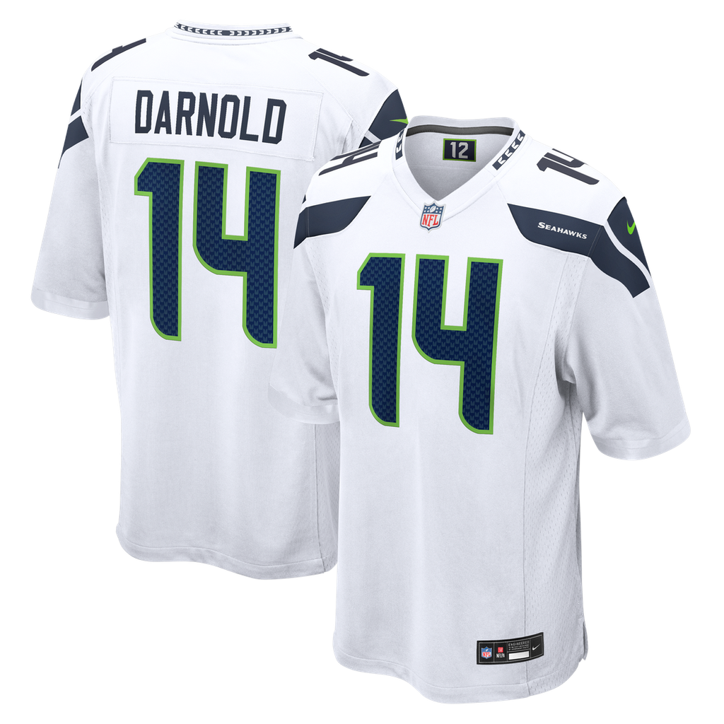 Sam Darnold Seattle Seahawks White Game Jersey