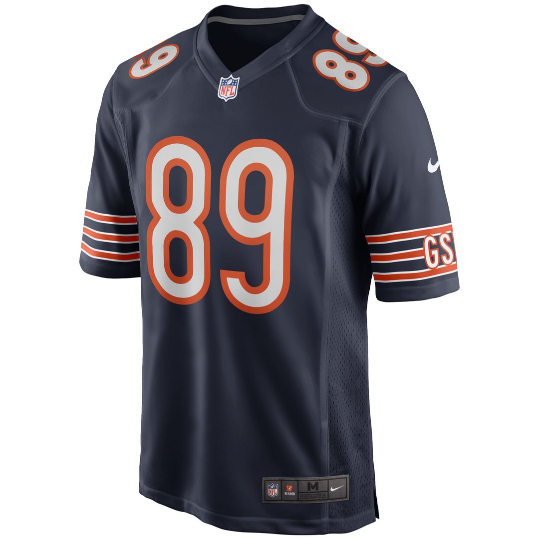 Mike Ditka Chicago Bears White Retired Player Game Jersey
