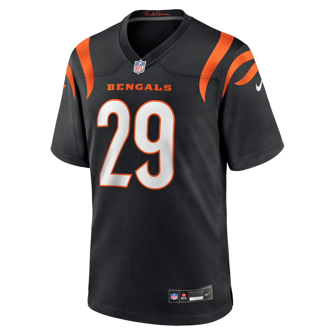 Kyle Dugger Cincinnati Bengals Black Team Game Jersey