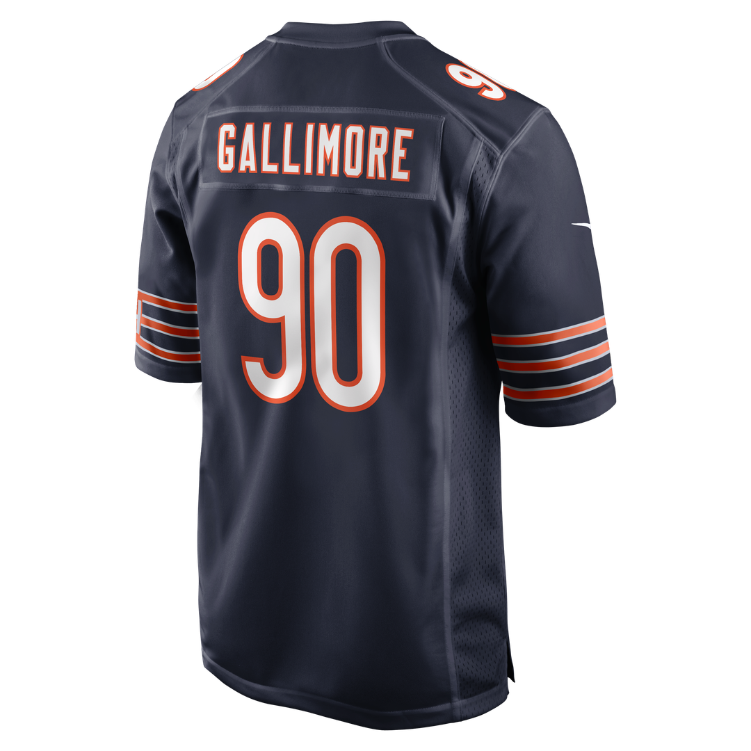 Neville Gallimore Chicago Bears Navy Team Game Jersey