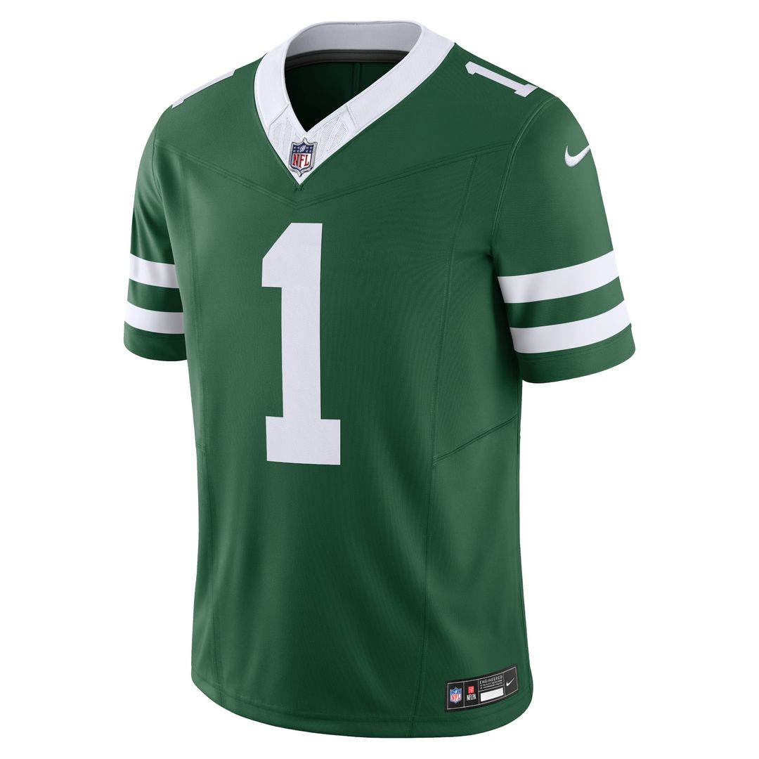 Ahmad Sauce Gardner New York Jets Legacy Green Vapor F.U.S.E. Limited Jersey