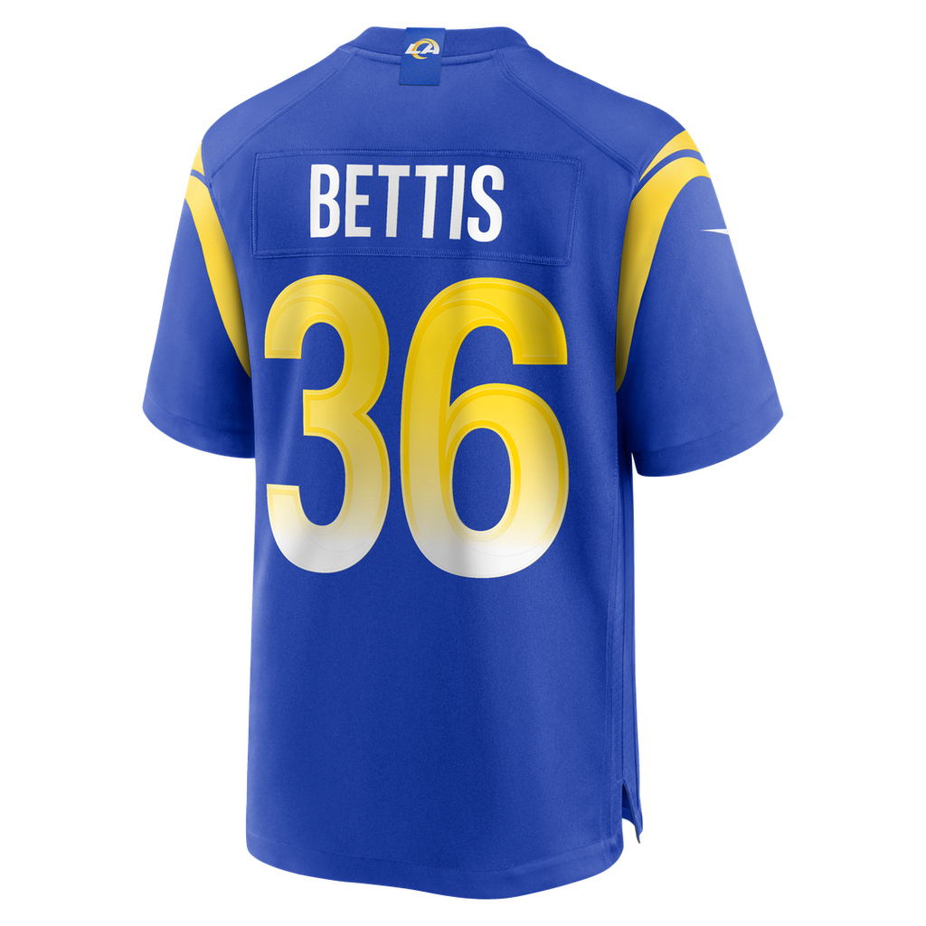 Jerome Bettis Los Angeles Rams Royal Game Retired Player Jersey