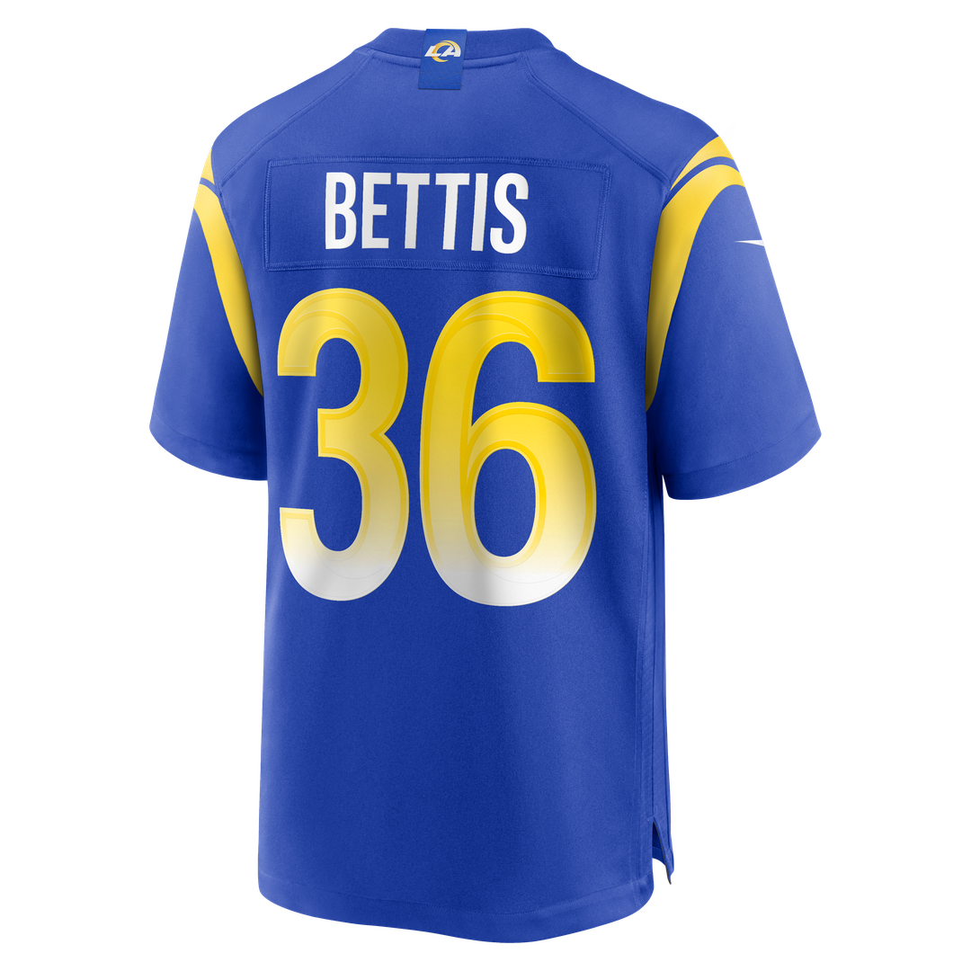 Jerome Bettis Los Angeles Rams Royal Game Retired Player Jersey