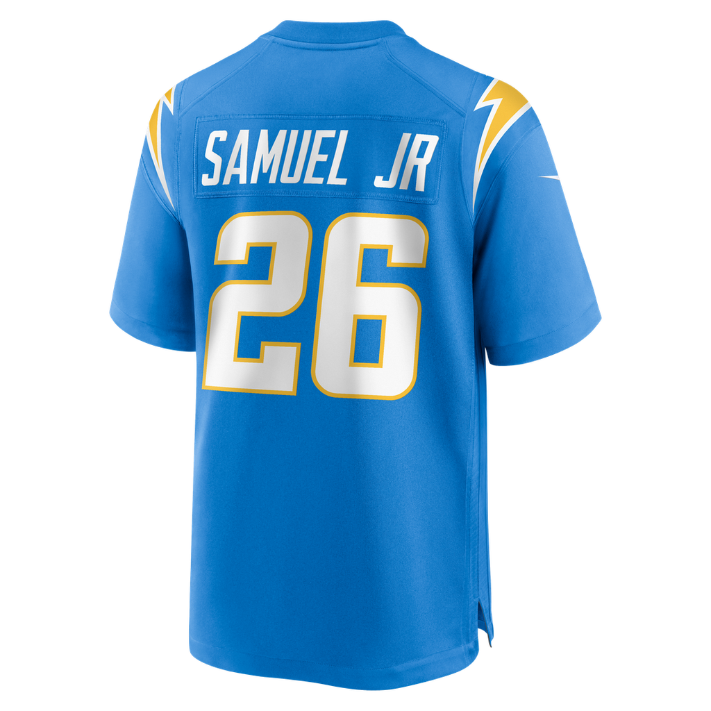 Asante Samuel Jr. Los Angeles Chargers Powder Blue Game Player Jersey