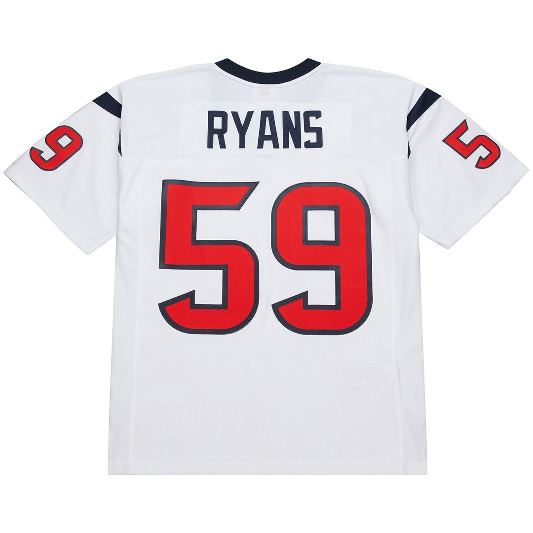 DeMeco Ryans Houston Texans White 2006 Legacy Replica Jersey