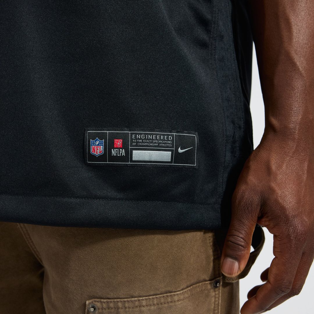 Jalen Hurts Philadelphia Eagles Black Alternate Game Jersey