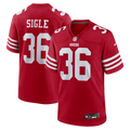 Marques Sigle San Francisco 49ers Scarlet Team Game Jersey