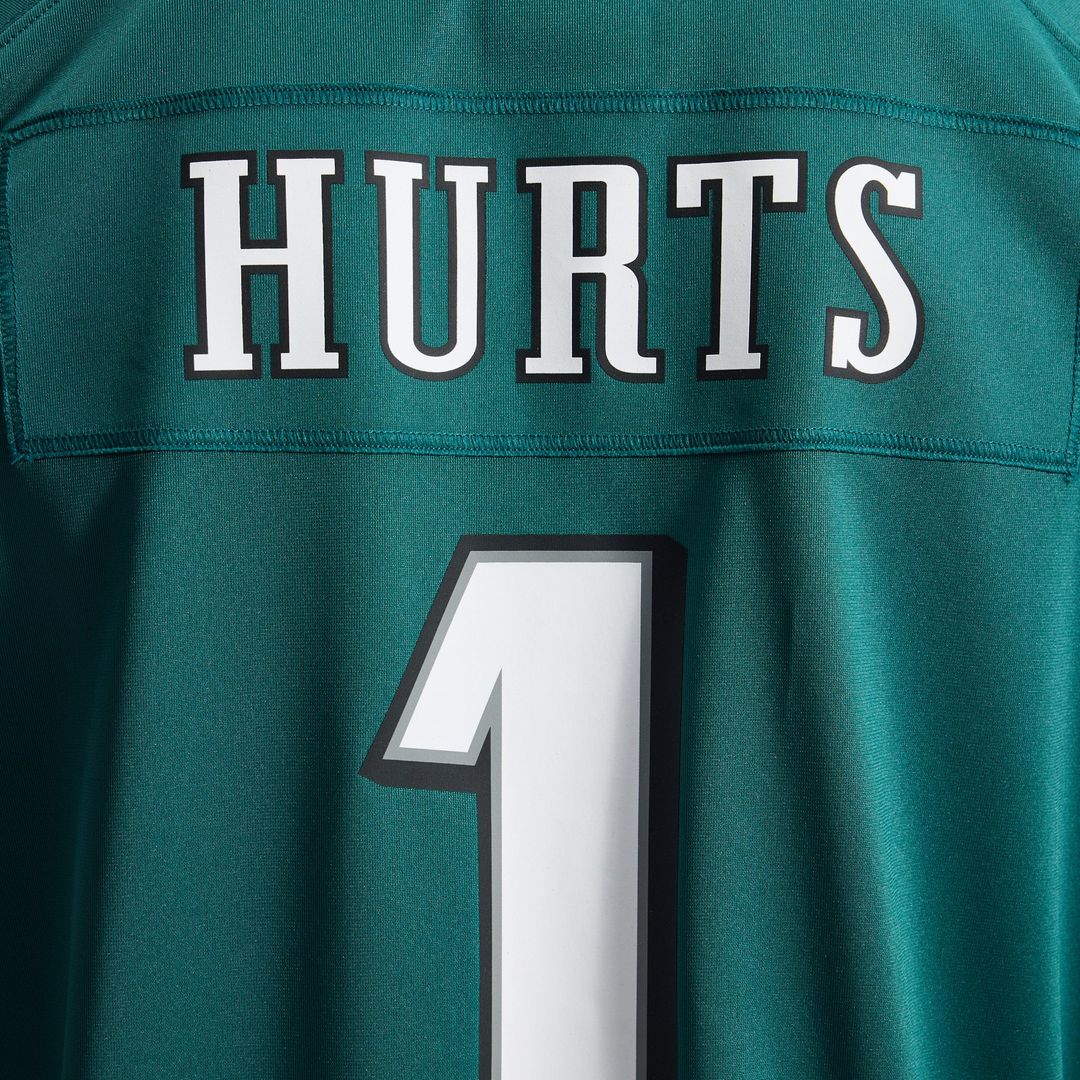 Jalen Hurts Philadelphia Eagles Black Alternate Game Jersey