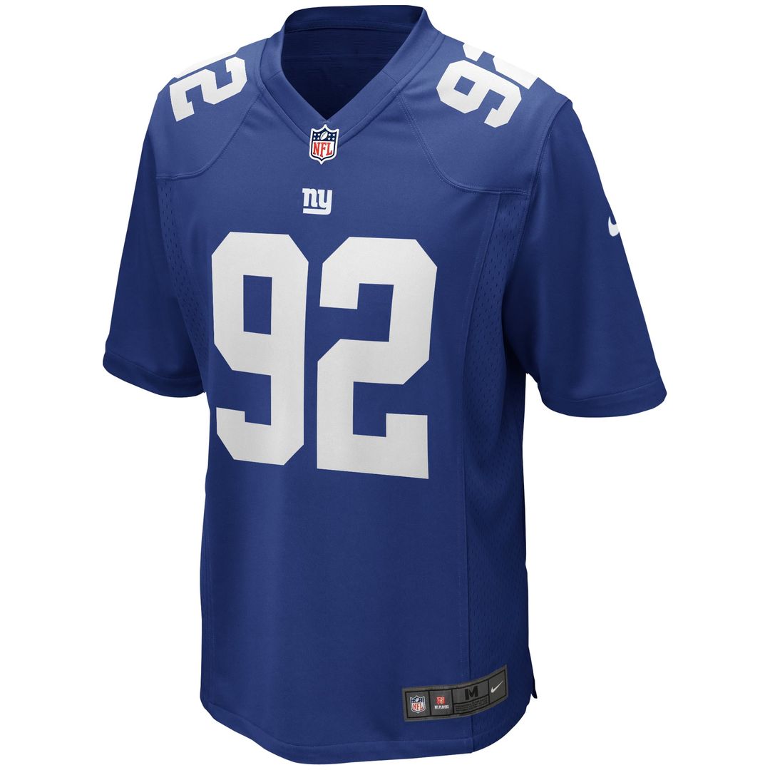 Michael Strahan New York Giants Royal Game Retired Player Jersey