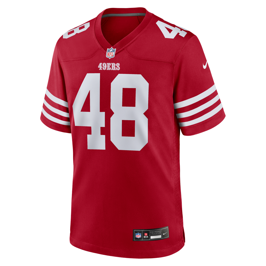 Tatum Bethune San Francisco 49ers Scarlet Game Jersey