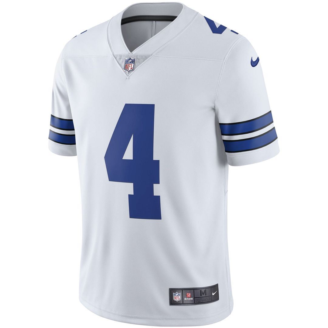 Dak Prescott Dallas Cowboys White Vapor Limited Player Jersey