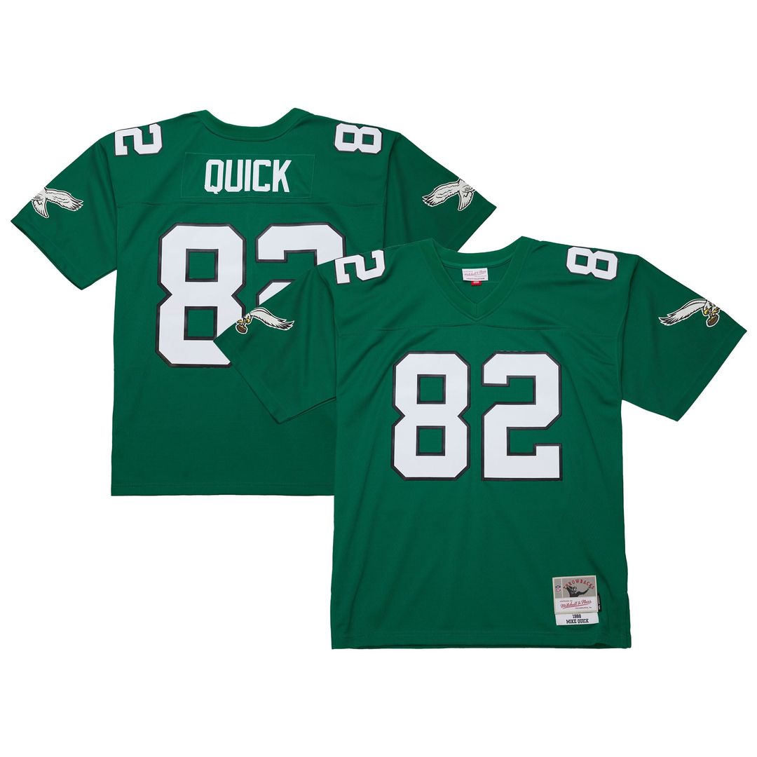 Mike Quick Philadelphia Eagles Kelly Green Legacy Replica Jersey