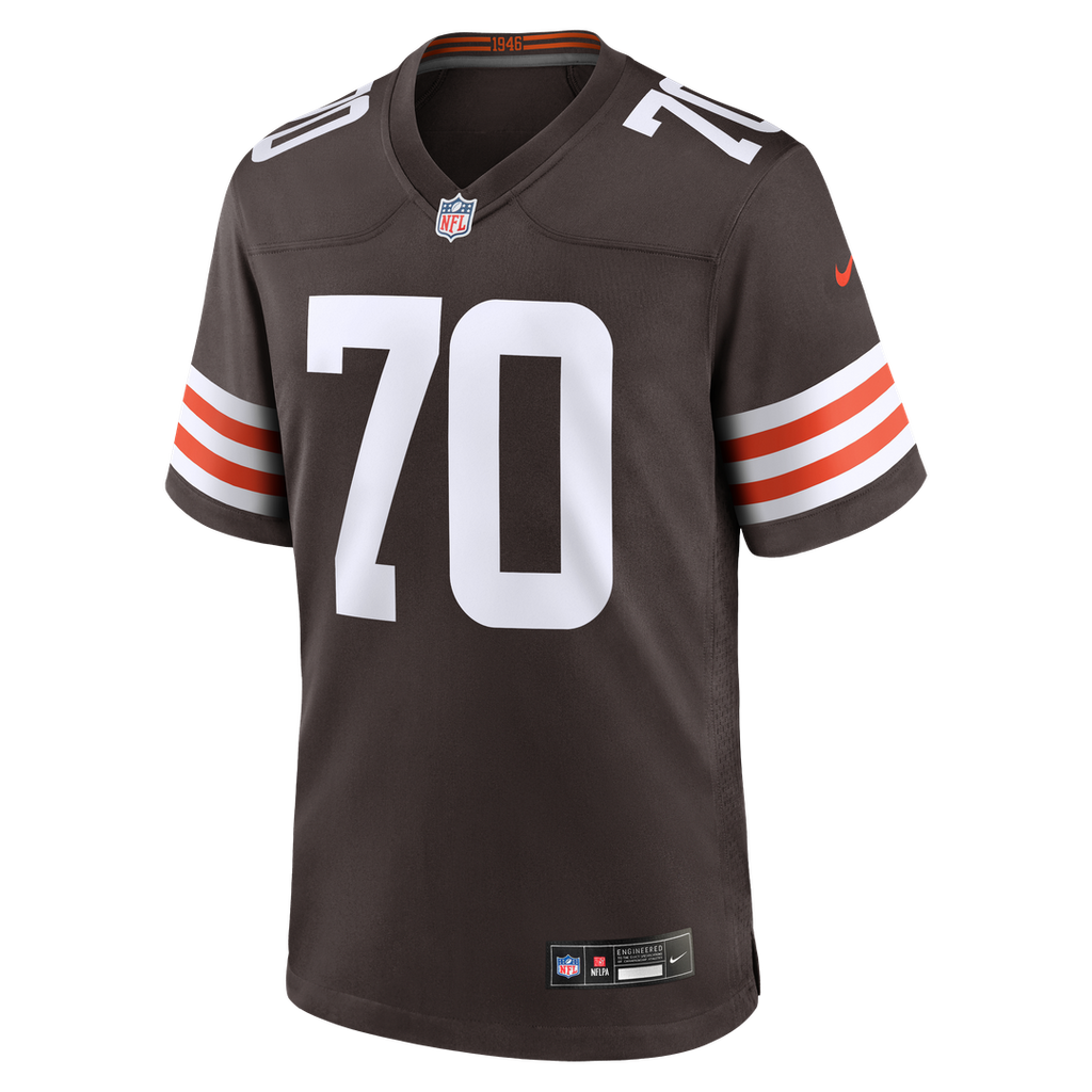 Zak Zinter Cleveland Browns Brown Team Game Jersey