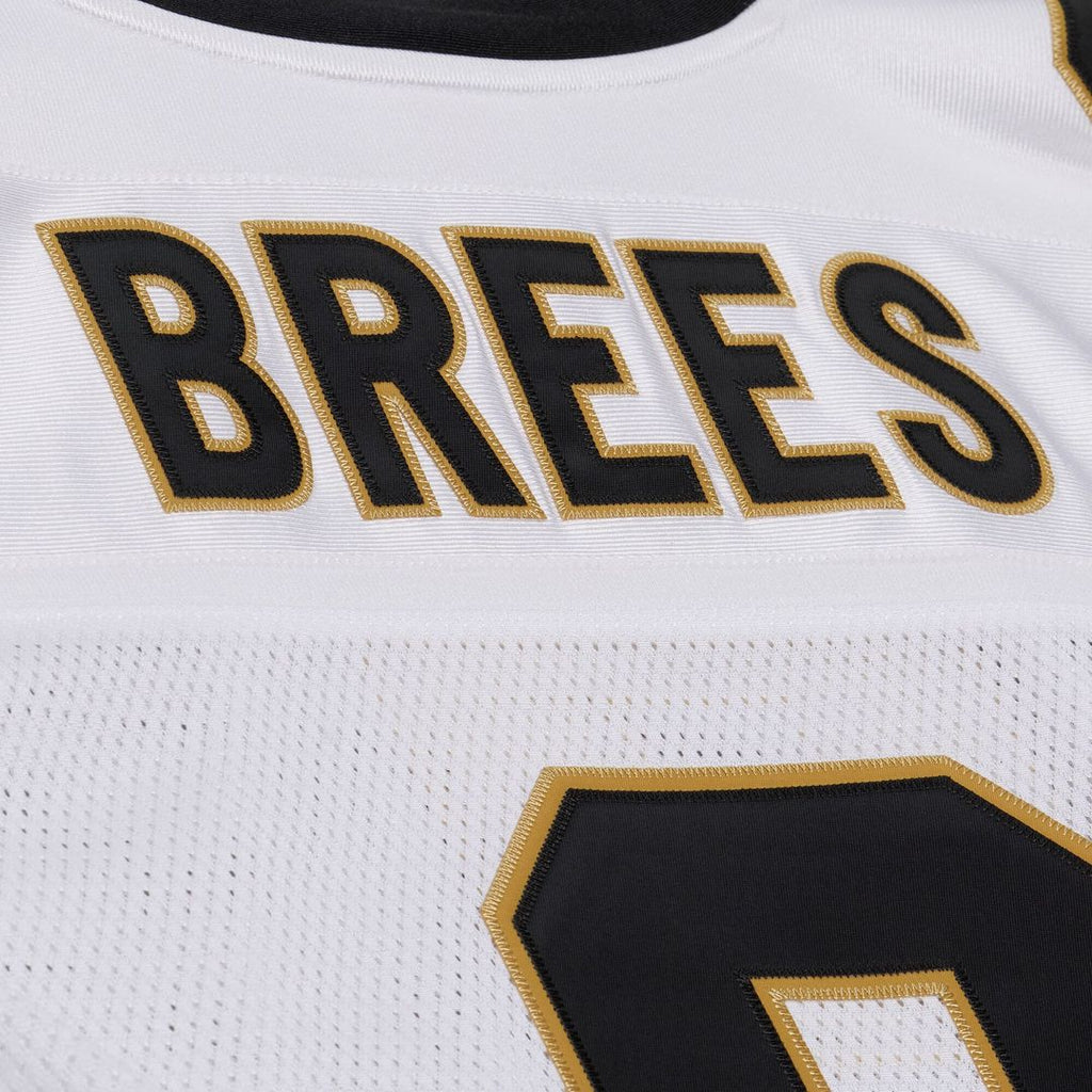 New Orleans Saints Drew Brees White Super Bowl XLIV Authentic Jersey