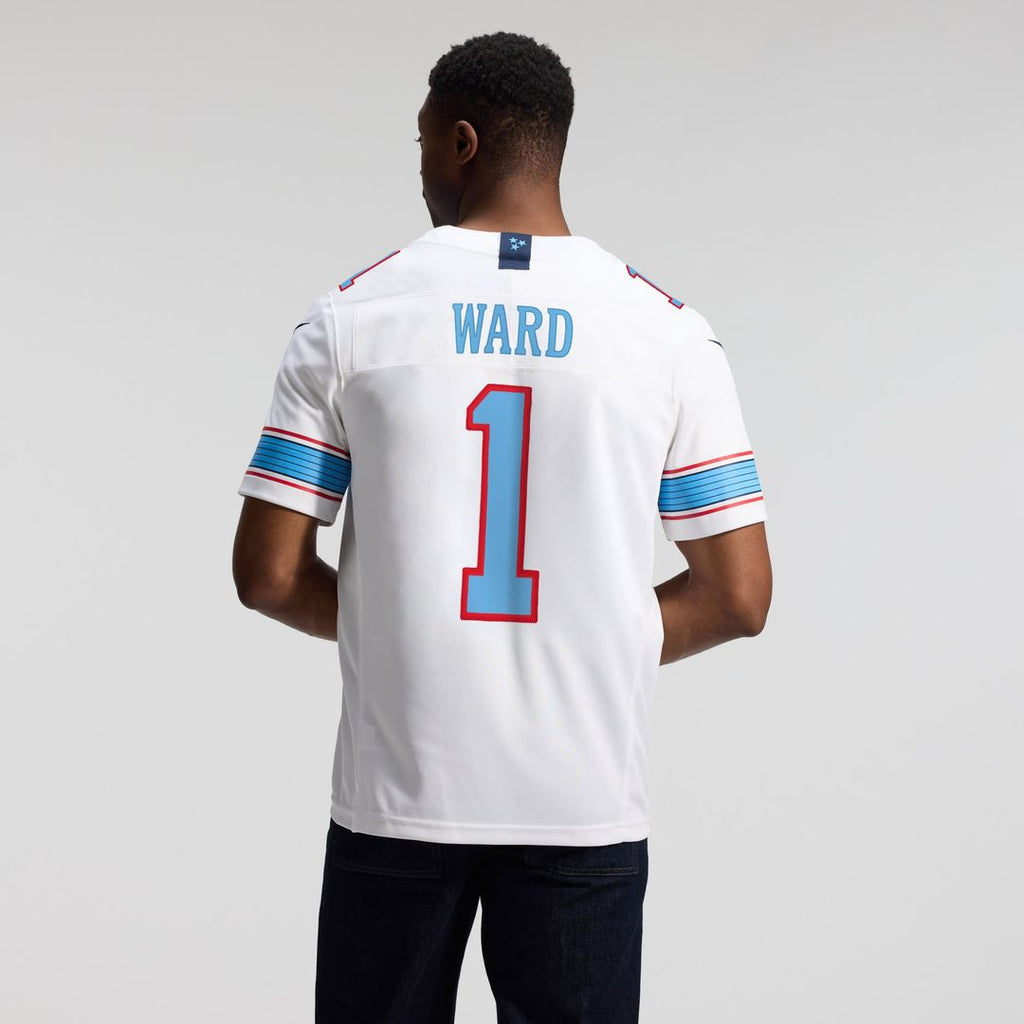 Cameron Ward Tennessee Titans Light Blue Team Vapor F.U.S.E. Stitched Limited Jersey
