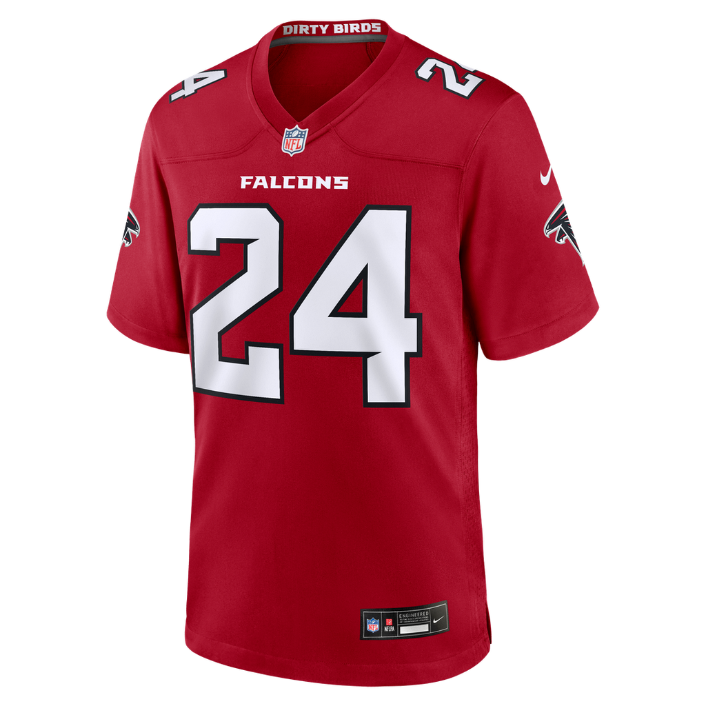 A.J. Terrell Atlanta Falcons Red Game Jersey