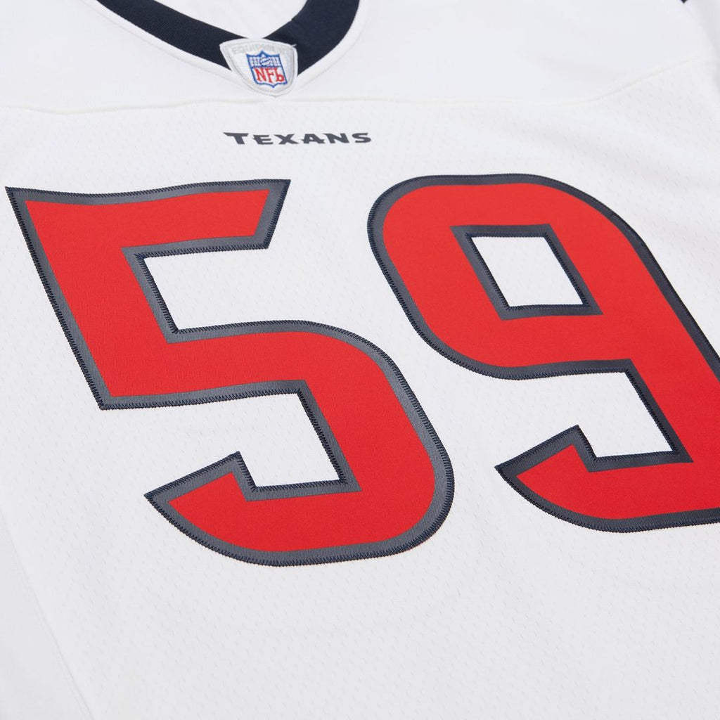 DeMeco Ryans Houston Texans White 2006 Legacy Replica Jersey