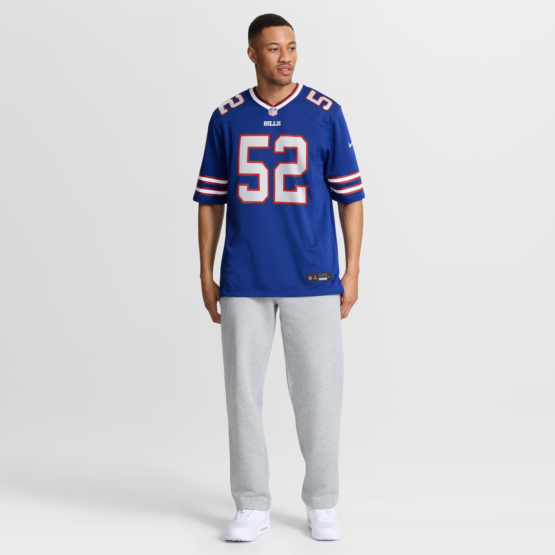 Kaleb Elarms-Orr Buffalo Bills Royal Team Game Jersey