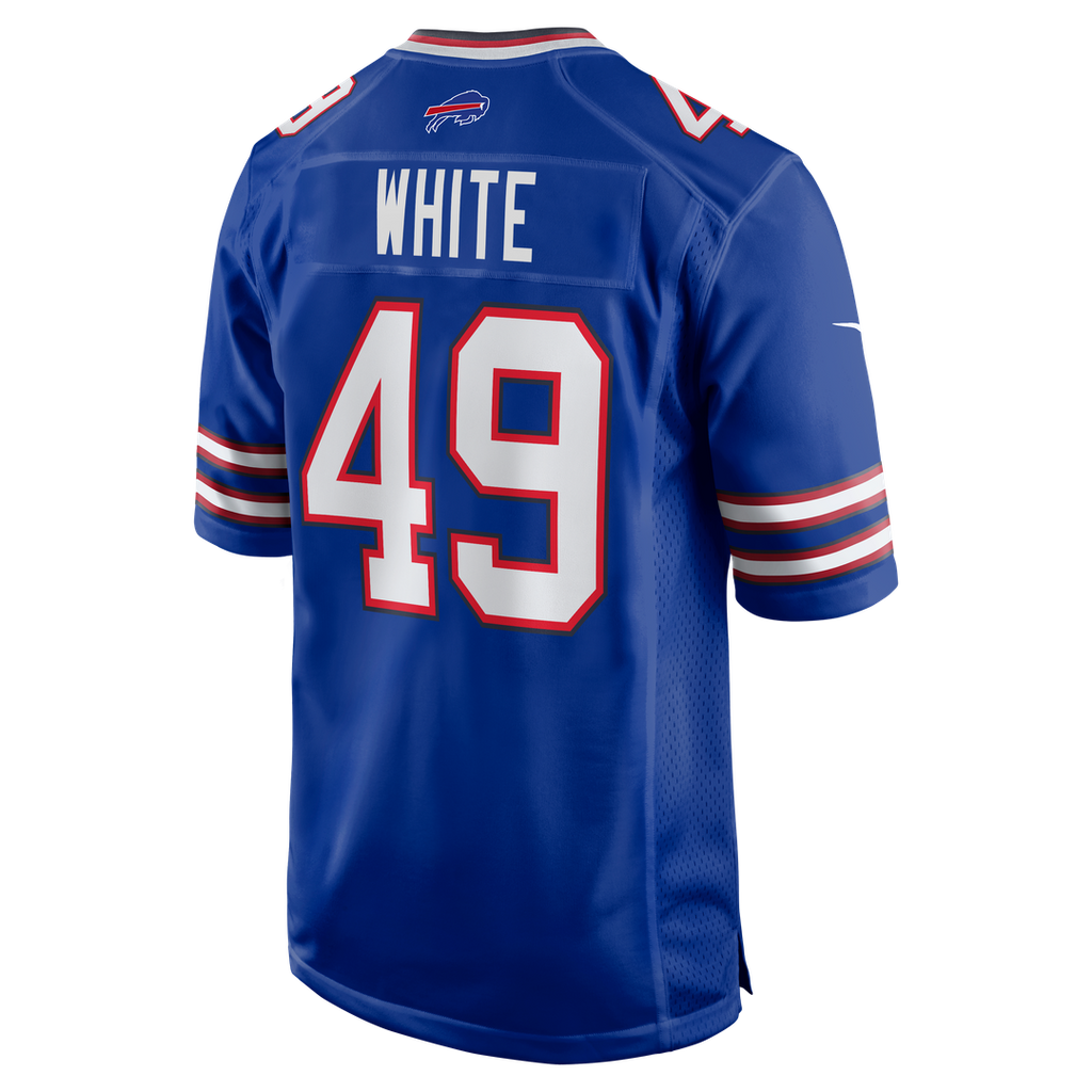 DaShaun White Buffalo Bills Royal Team Game Jersey